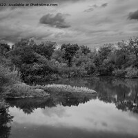 Buy canvas prints of Carr Mill Dam near St Helens in Merseyside by Peter Stuart
