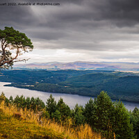 Buy canvas prints of Viewpoint  on the Great Glen Way near to Invermoritson in the Sc by Peter Stuart