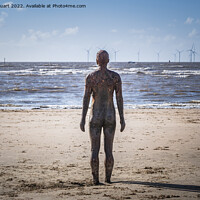 Buy canvas prints of The Sefton Coastal path is a challenging walking route is 21 mil by Peter Stuart