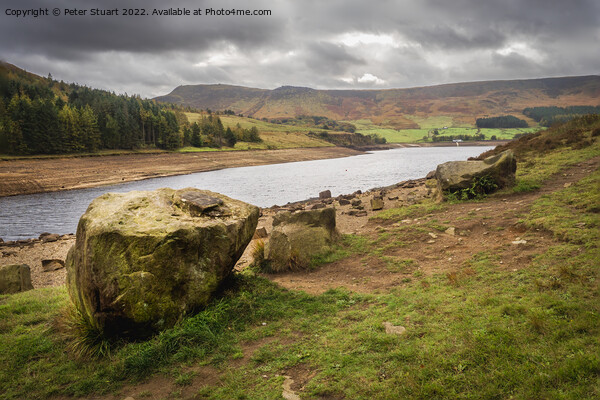 Walking around Dovestone reservoir near Greenfield in the North  Picture Board by Peter Stuart