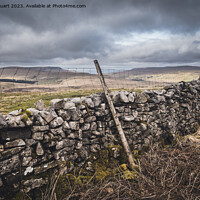 Buy canvas prints of Wild Boar Fell and Archy Styrigg in the Yorkshire Dales near to  by Peter Stuart