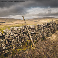Buy canvas prints of Wild Boar Fell and Archy Styrigg in the Yorkshire Dales near to  by Peter Stuart