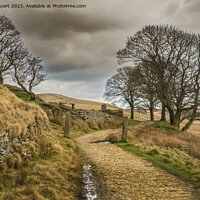 Buy canvas prints of On the West Pennine Moors from Great Hill to White Coppice by Peter Stuart