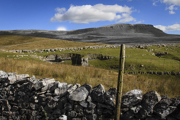  Pen Y Ghent, Yorkshire Dales Picture Board by Peter Stuart
