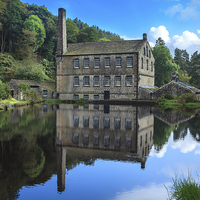 Buy canvas prints of  Mill on the :Pond by Peter Stuart