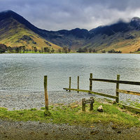 Buy canvas prints of  Fleetwith Pike on Buttermere by Peter Stuart