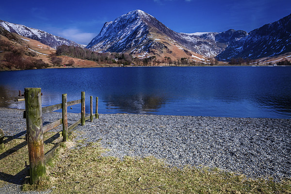  Fleetwith on Buttermere Picture Board by Peter Stuart
