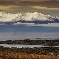 Buy canvas prints of Across the Sea to  Arran by Peter Stuart