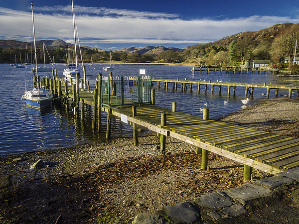 Lake Windermere Picture Board by Peter Stuart