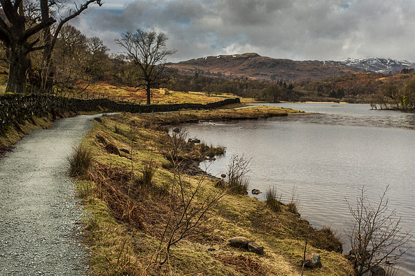 Rydal Water Picture Board by Peter Stuart