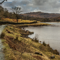 Buy canvas prints of  Rydal Water by Peter Stuart