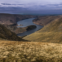 Buy canvas prints of  Haweswater by Peter Stuart