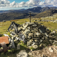 Buy canvas prints of  Great Carrs and Scafell by Peter Stuart