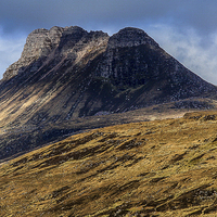 Buy canvas prints of  Stac Pollaidh, Ullapool by Peter Stuart