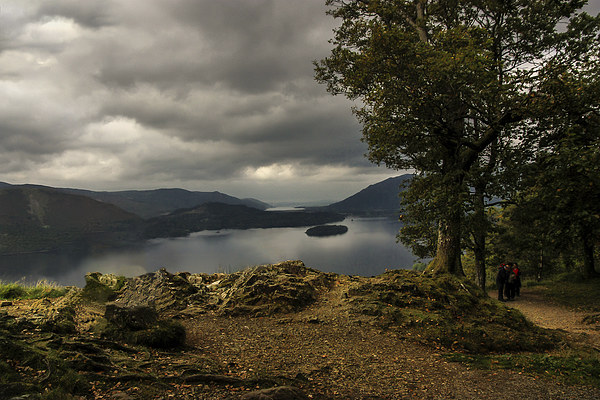 Surprise View, Derwent Water Picture Board by Peter Stuart