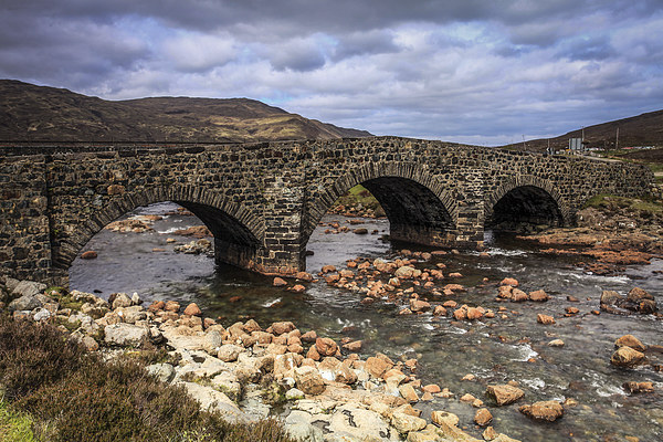  Sligachan Bridge Picture Board by Peter Stuart