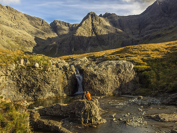  The Fairey Pools of Glen Brittle, Skye Picture Board by Peter Stuart