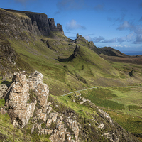 Buy canvas prints of  The Quiraing, Skye by Peter Stuart