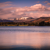 Buy canvas prints of Windermere and the Pikes by Peter Stuart