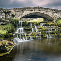 Buy canvas prints of Ure Force, Garsdale Head, North Yorkshire,  by Peter Stuart