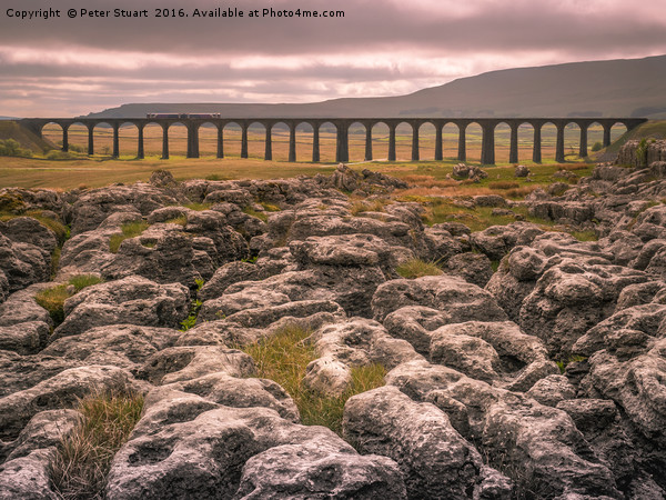 Ribblehead Viaduct Picture Board by Peter Stuart