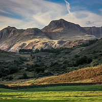Buy canvas prints of The Langdale Pikes by Peter Stuart