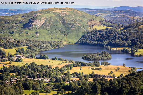 Loughrigg Fell Picture Board by Peter Stuart