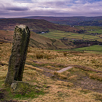 Buy canvas prints of Withens Gate, Pennine Way by Peter Stuart