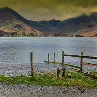 Buy canvas prints of Buttermere Clouds by Peter Stuart