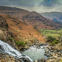 Buy canvas prints of Helm Crag and Easdale by Peter Stuart