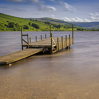 Buy canvas prints of Semer Water near Hawes by Peter Stuart