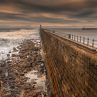 Buy canvas prints of Tynemouth Harbour, Northumberland by Peter Stuart