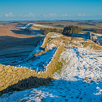Buy canvas prints of Hadrian's Wall, Northumberland by Peter Stuart