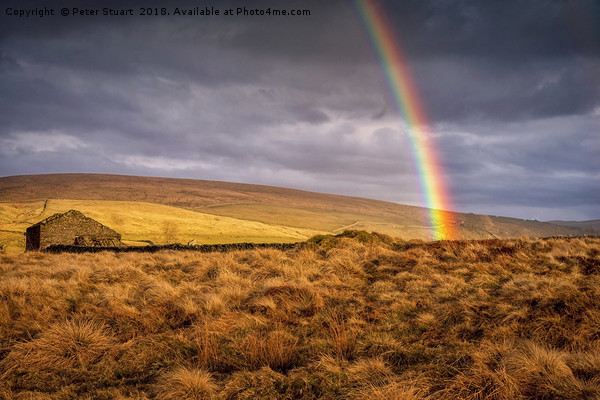 Dales Rainbow Picture Board by Peter Stuart