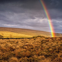Buy canvas prints of Dales Rainbow by Peter Stuart