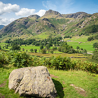 Buy canvas prints of Langdale Pikes by Peter Stuart