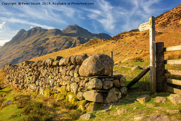 The Langdale Pike Picture Board by Peter Stuart