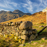 Buy canvas prints of The Langdale Pike by Peter Stuart