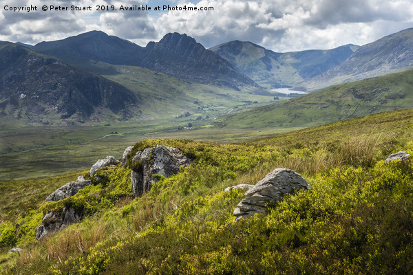 Tryfan and the Snowdonia Mountains Picture Board by Peter Stuart