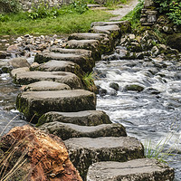 Buy canvas prints of Stainforth Stones by Peter Stuart