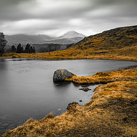 Buy canvas prints of Kelly Hall Tarn, Torver, Lake District by Peter Stuart