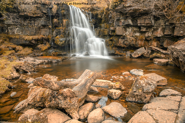 East Gill Force, Swaledale Picture Board by Peter Stuart