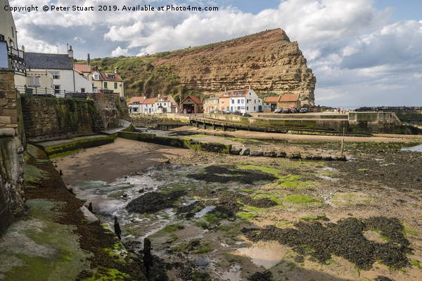 Staithes North Yorkshire Picture Board by Peter Stuart