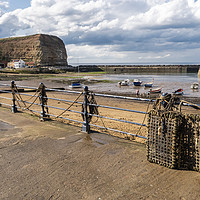 Buy canvas prints of Staithes North Yorkshire by Peter Stuart