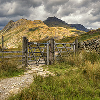 Buy canvas prints of The Langdale Pikes  by Peter Stuart