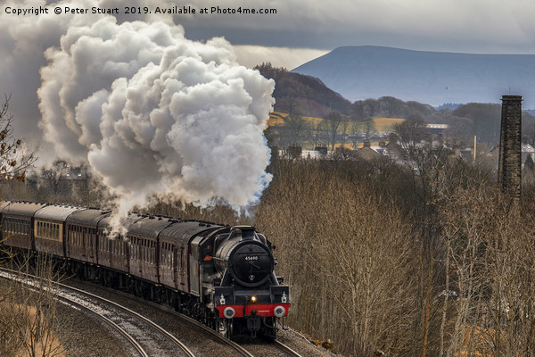 Full Steam Ahead  Picture Board by Peter Stuart