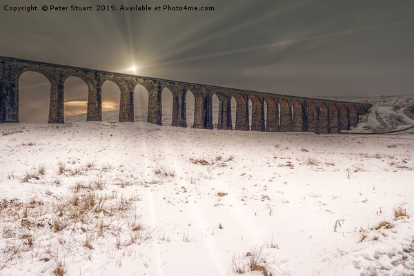 Ribblehead Viaduct Picture Board by Peter Stuart