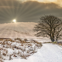 Buy canvas prints of Snowtime at Ribblehead  by Peter Stuart