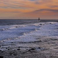 Buy canvas prints of Tynemouth Lighthouse by Peter Stuart