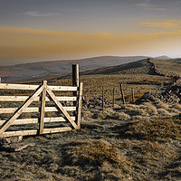 Buy canvas prints of Shinning Gate near to Fountains Fell on the Pennin by Peter Stuart
